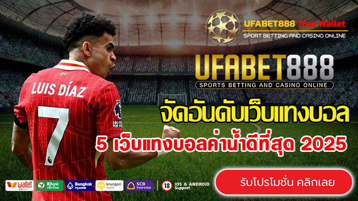 5-เว็บแทงบอลค่าน้ำดีที่สุด-2025