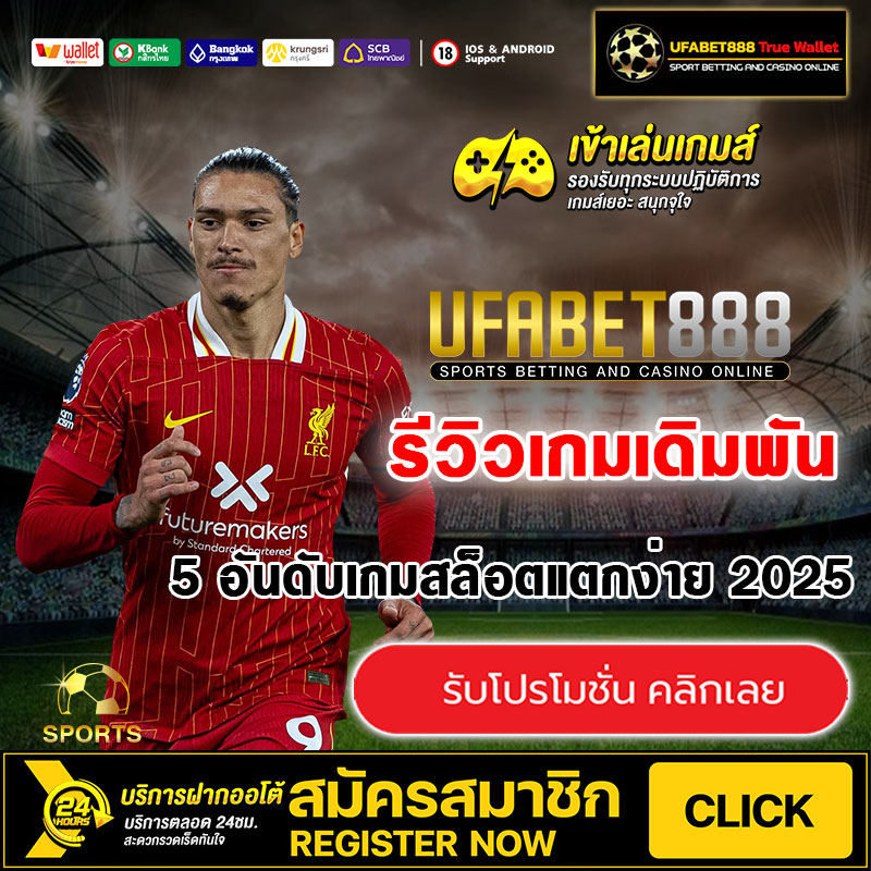 5อันดับเกมสล็อตแตกง่ายที่สุดในปี2025